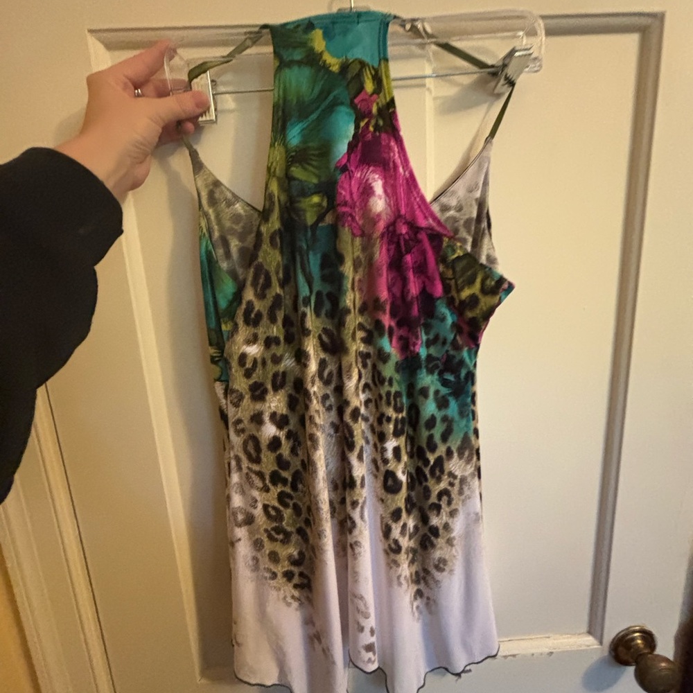 Y2K vintage jeweled tank - Picture 4 of 5